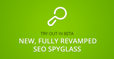 SEO SpyGlass backlink checker tool: X-ray your competition